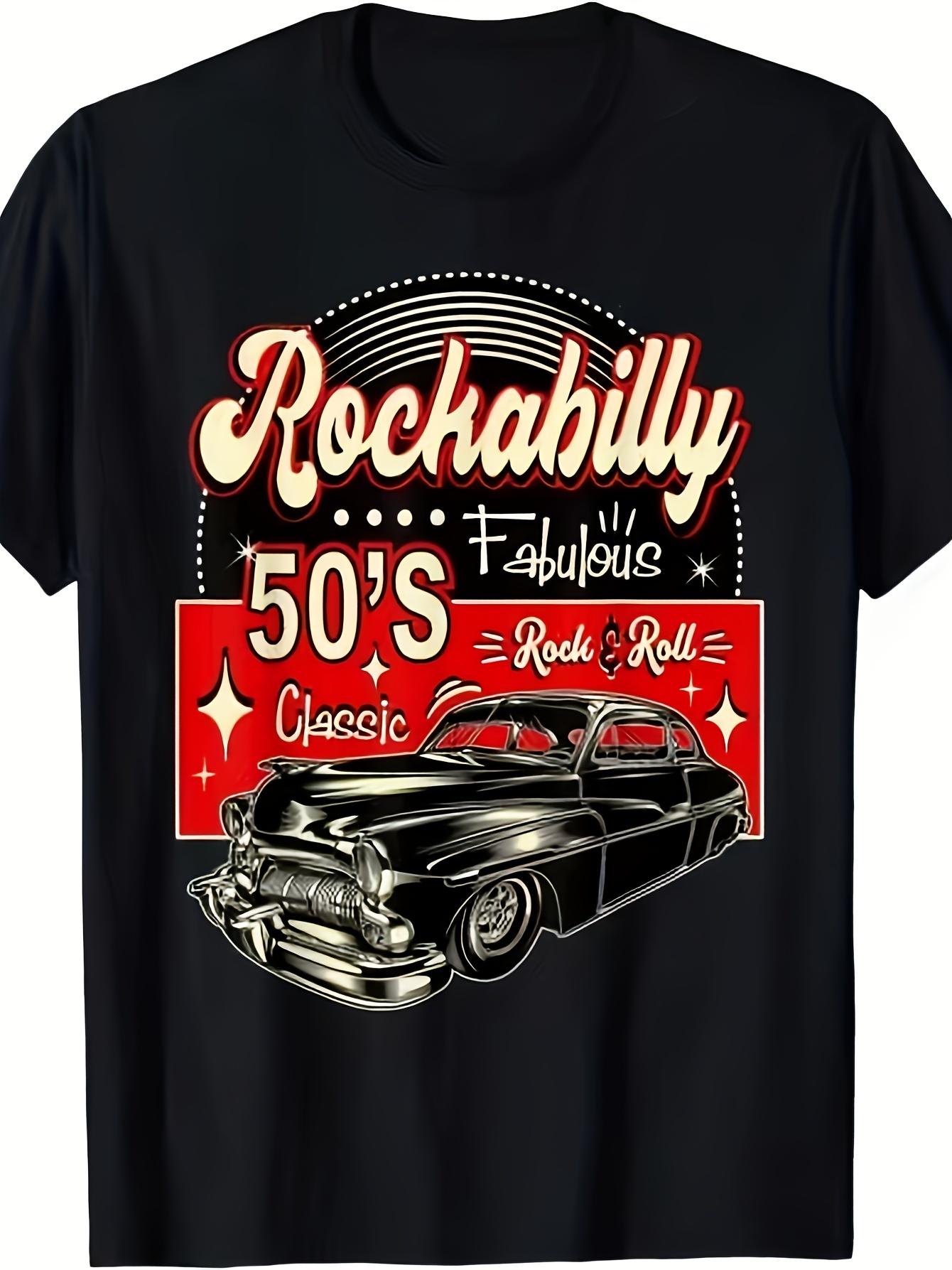 

T-Shirt Y2K 1950s Vintage Rockabilly Swing S