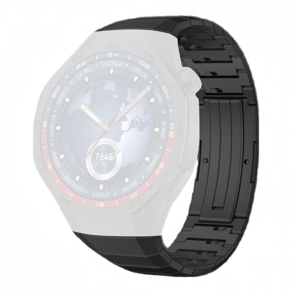 For Huawei Watch GT 5 Pro 46mm Wrist Band 1-Bead Quick Release Titanium Alloy Watch Strap