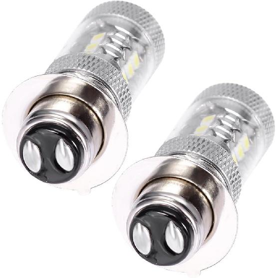 80W Upgrade Lights Bulbs Super White Replacement for Yamaha Banshee 350 YFZ350 Big Bear YFM350 YFB250 Timberwolf (Pack of 2)