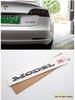 Tesla Model 3/Y/S/X High-Performance Zinc Alloy Rear Car Badge