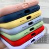 Luxury Liquid Silicone Phone Case for IPhone 16 15 14 13 12 11 Pro Max Plus X XR XS Phone Bumper Shockproof Soft Cover