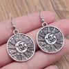 53 styles Inspired Jewellery Fashion Women Gifts Vintage Moon Sun Star Dangle Drop Earrings For Women Statement Wiccan Jewelry