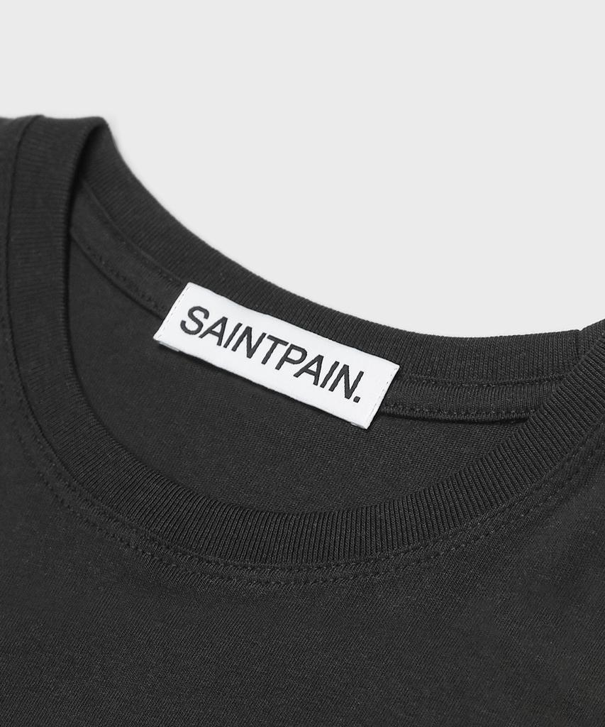 SAINTPAIN Sp Daddy'S Crop Short Sleeve Tee Black