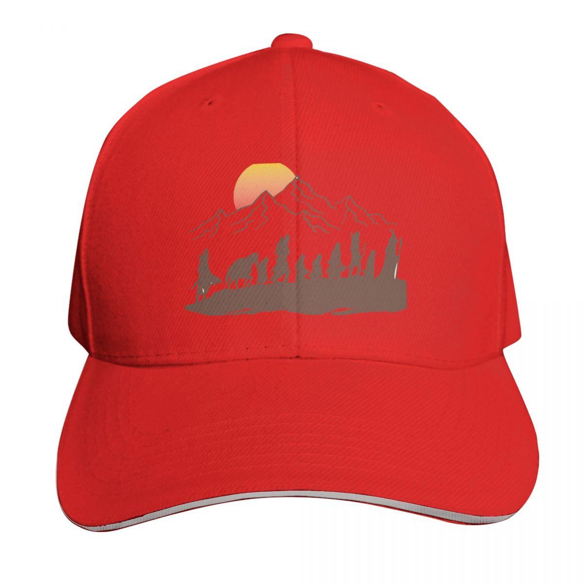 

The Fellowship Cap Fashion Casual Baseball Caps Adjustable Hat Hip Hop Summer Unisex Baseball Hats Polychromatic One Size