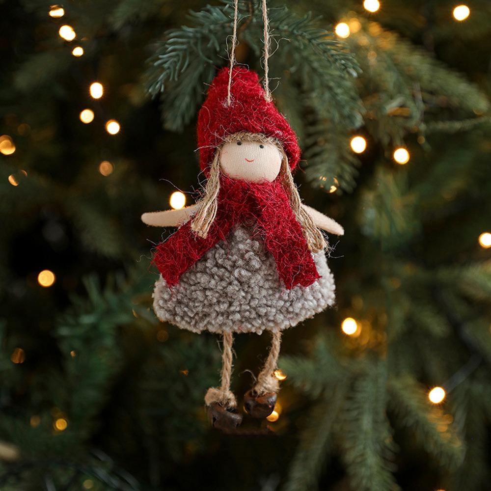 

Reindeer Girl Doll Hanging Pendant Santa Claus Xmas Tree Pendants Home Party Decor Girl