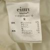 Unused Eimy Istoire Cutting Tweed Straight Pants M Ivory Women Used