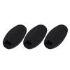 3Pcs Set Saxophone Palm Key Pads Cushions for Soprano Alto Tenor Sax Wind Instruments