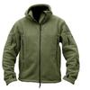 Herenfleece thermische polaire uitloper Camping buitenjas Warm militair tactisch jack met capuchon