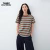 Peacebird Commuter Short Sleeve Striped T-Shirt AACNG212G01