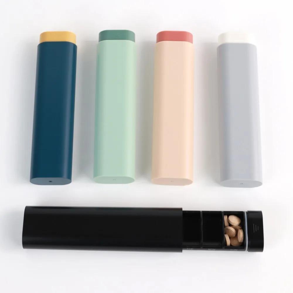 New Premuim Hot Portable Weekly 7 Grids Pill Cases Organizer Box Storage Container for Medicine Vitamins Fish Oils Supplements