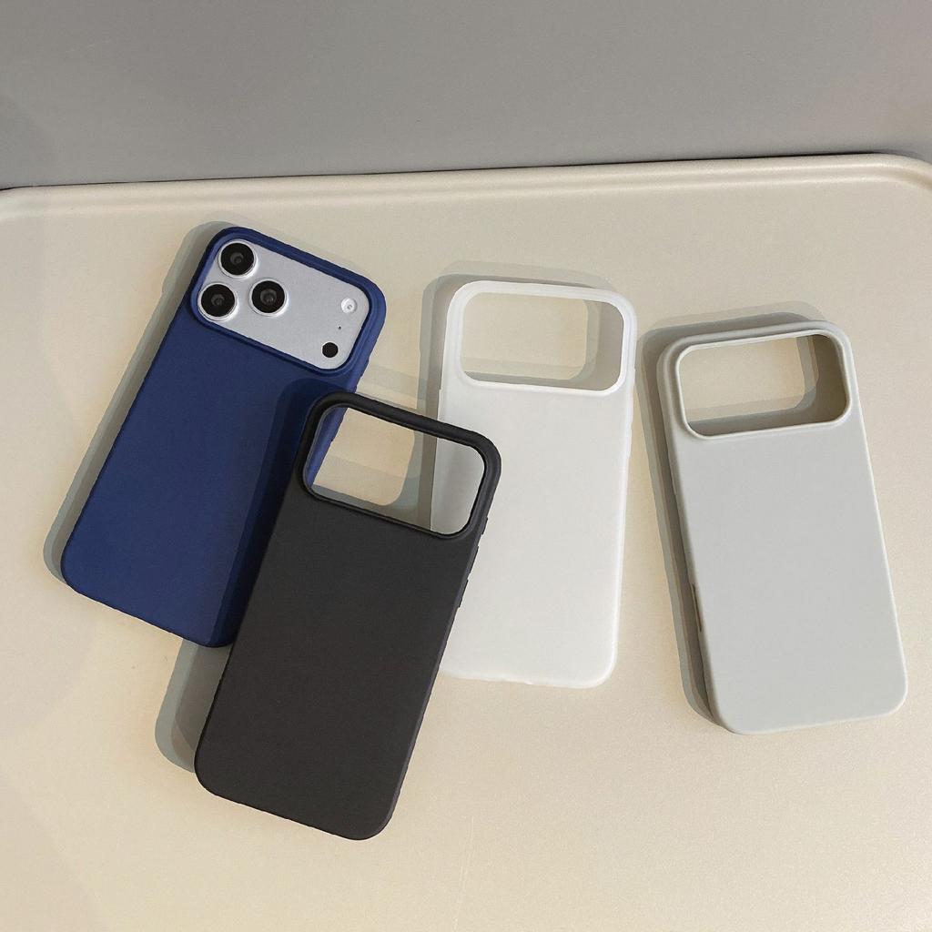 For iPhone 17 Pro TPU Phone Case Matte Anti-Fingerprint Protective Cover
