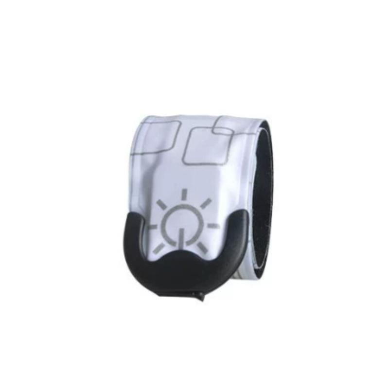 

Rechargeable LED Wrist Band, High Brightness Slap Glowing Armband, Bracelet for Night Running, Outdoor Sports, Party Decorative USB Rechargeable белый