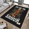 Electric Energy Stickman Carpet For Playroom Bedroom Living Room Sofa Home Decorkids Game Area Rug Nonslip Floor Mat
