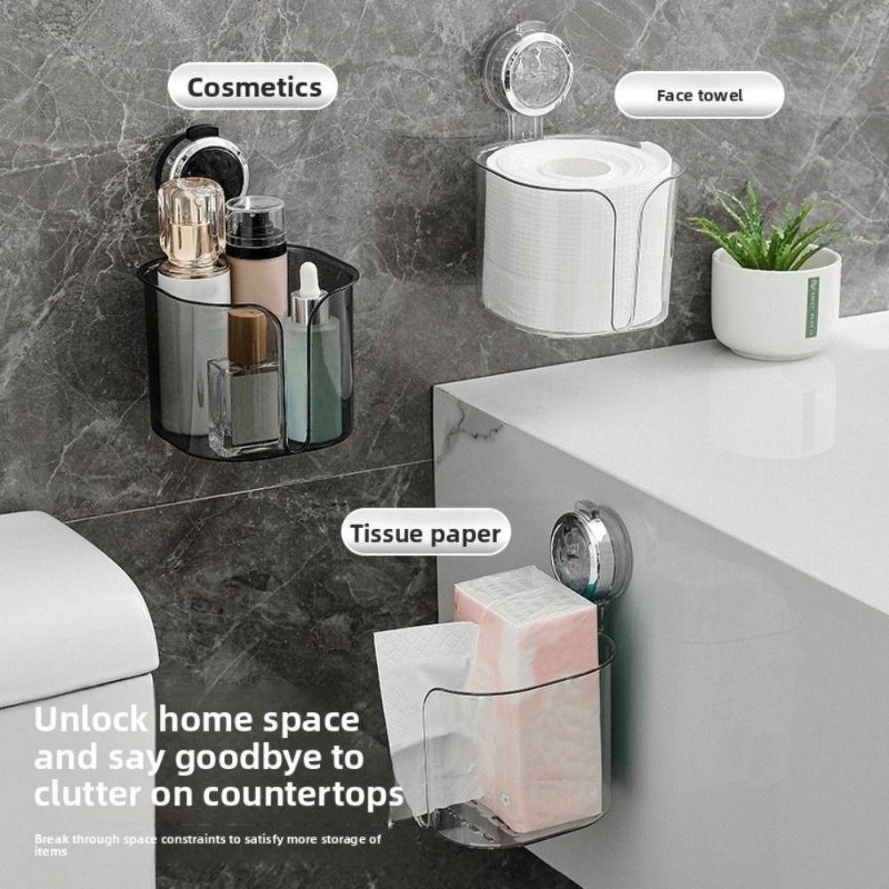 Punch-Free Bathroom Organizer Kitchen Storage Rack Bathroom Kitchen Storage Accessories