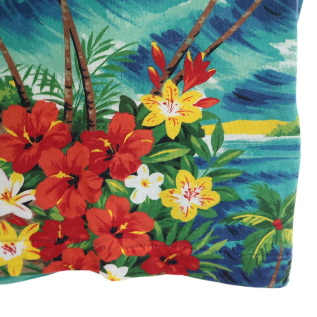 POLO RALPH LAUREN Tropical pattern Short sleeve Custom slim fit T-shirt S Men's Used