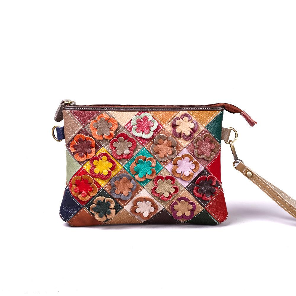 Spliced Hand-held Crossbody Phone Bag, Personalized Single-shoulder Small Square Bag, Commuter Women's Bag