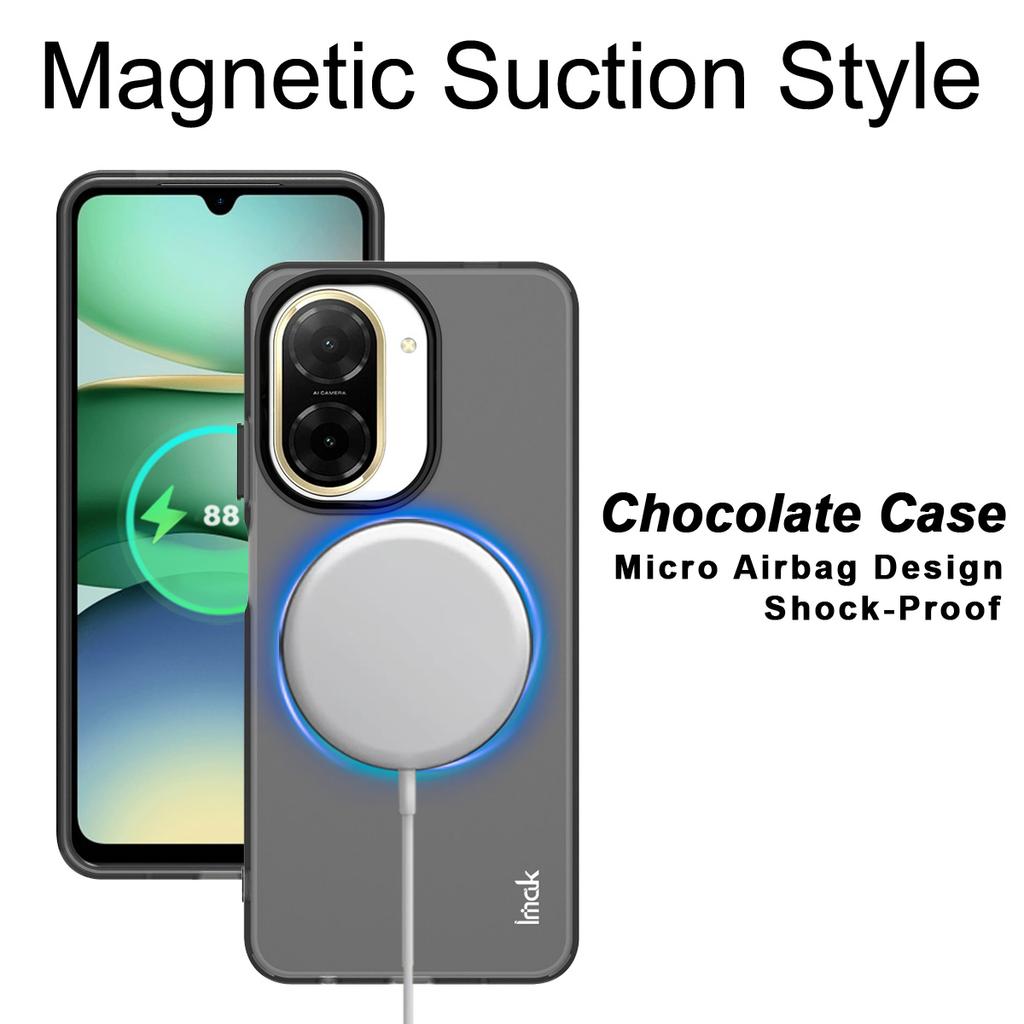 IMAK For Xiaomi Redmi A5 4G (171.7mm) Case Compatible with MagSafe PC+TPU Protective Phone Back Cover