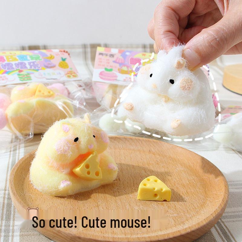 Cat Paw Plush Stress Relief Squeeze Toy - Handmade Simulation and Venting Toy