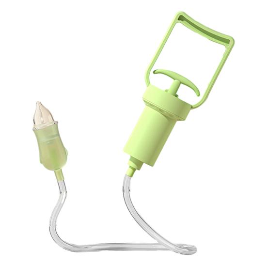 Silicone Nasal Aspirator Nose Cleaner Compact Design Portable User-friendly Suction Pump Manual Nasal Aspirator for Kids