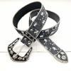 Hot Girl Waist Belt Beaded Buckle for Street Dance Jean Belt Livehouse Punk Waist Chain Stunning Sequins