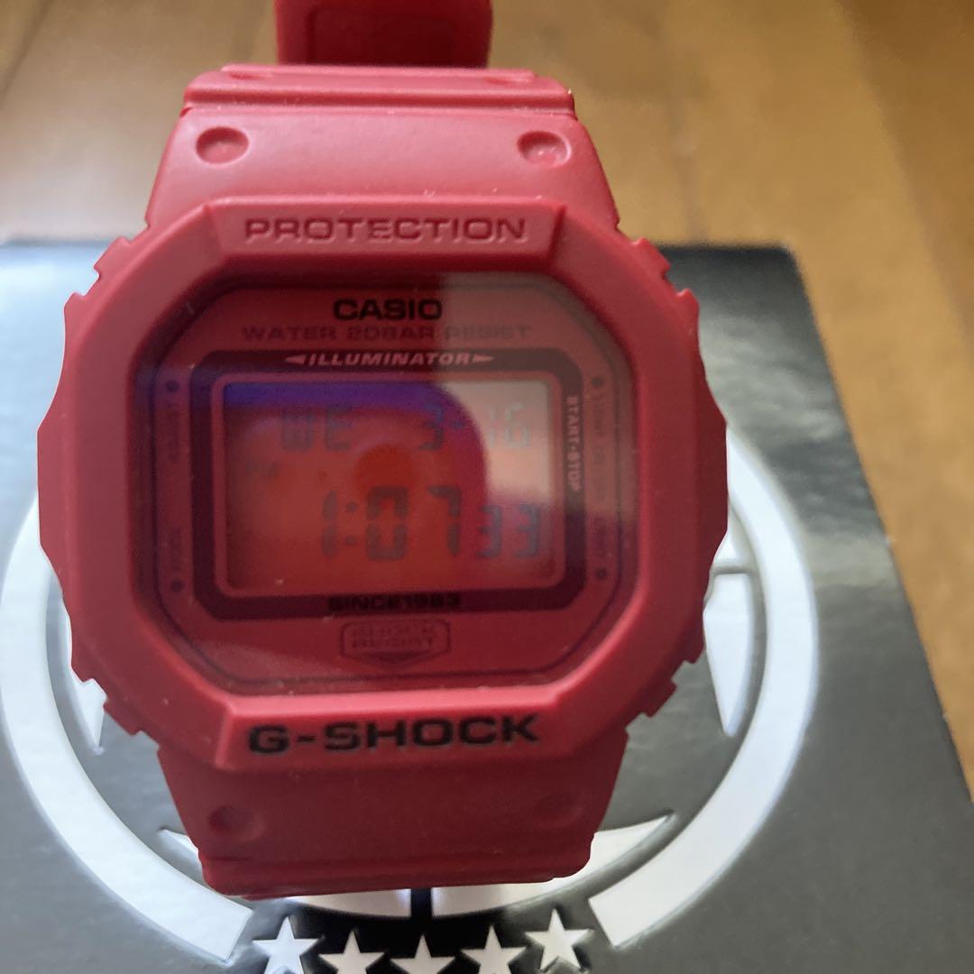 

[USED] CASIO G-SHOCK Digital Watch Red 35th Anniversary