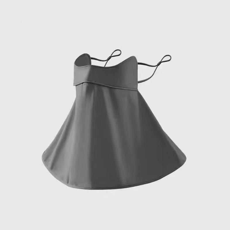 

[ZYS]New Ice Silk Sun Protection Mask UPF50+ Full Face Anti-UV Neck Scarf Dustproof 3D Breathable Sunshade Face Mask Outdoor 1PC