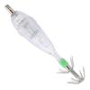 Fishing LED Lure Light Squid Shape White Light Color Bait Underwater Lure Lamp with Hook