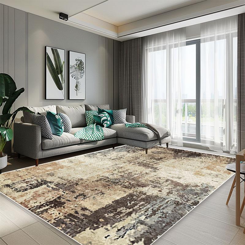 Modern Luxury Carpet Living Room Home Decoration Abstract Sofa Area Non-slip Rugs Bedroom Children Bedside Soft Plush Floor Mat