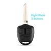 S Remote Car Key Shell For Mitsubishi Lancer Outlander Grandis Key Case 2/3 Button Right/Left Mit11/Mit8 Uncut Blade