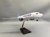 Plane Model Resin Diecast Airplane Model United Airlines B737 47cm 1:85 Scale  Aircraft Model Collection Display Christmas Gifts