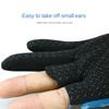 Ice Silk Fishing Gloves Breathable 3 Finger Glove New Three Finger Cut Gloves  Fish Equipment