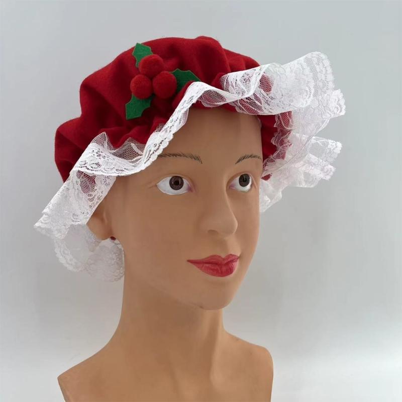 Halloween Party SantaClaus Latex Mask Party Dress Up Supplies Christmas SantaClaus Hat Mask Full Face SantaClaus Mask