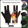 Lightweight Breathable Anti-slip Three-finger Snooker Pool & Table Tennis Gloves