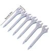 2Pcs Wrench Shape Design Ballpoint Pens Comfortable Grip Smooth Writing Pens Students Creative Stationery Party Gift