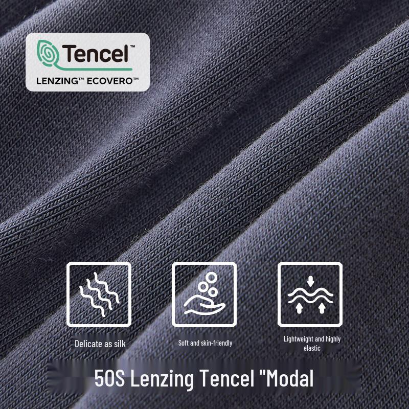 Songshan Men's Modal 50S Antibacterial Mid-Rise Briefs