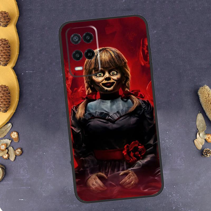 Annabelle Horror Movie Phone Case For Oppo A79 A18 A38 A58 A78 A98 A17 A40 A60 A80 A16 A76 A96 A15 A74 A94 A54 A77