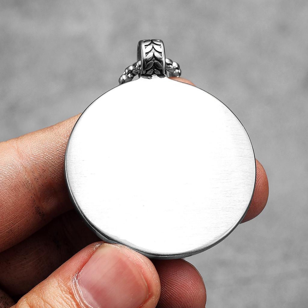 Judaism Star of David Stainless Steel Men Women Necklaces Pendants Chain Punk Trendy Amulet Jewelry Creativity Gift Wholesale 3