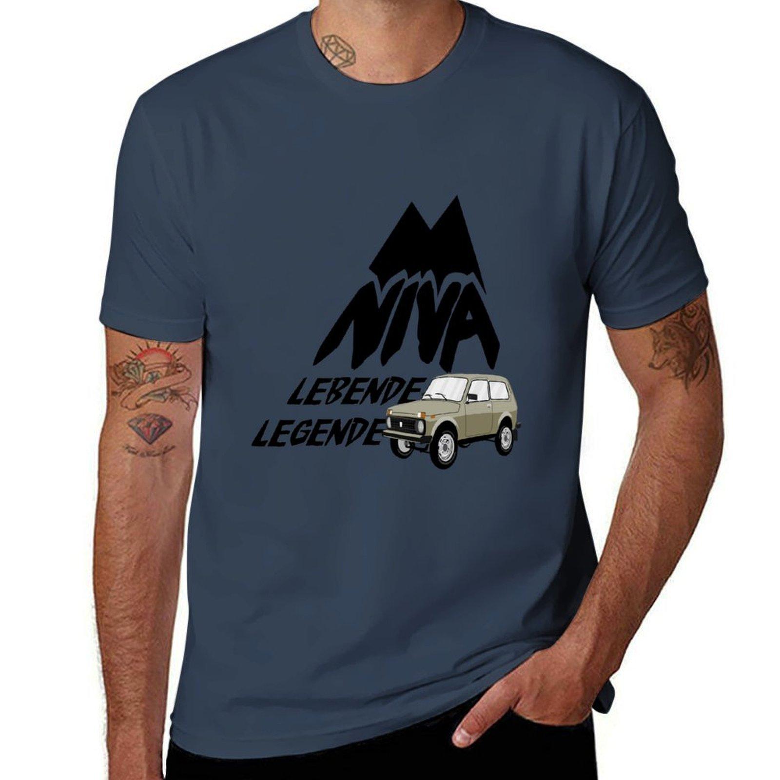 LADA Niva Never again without Niva TShirt Outdoor Sports Lightweight Tee S