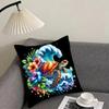 Hawaiian turtle Cushion Cover Pillowcase Ultra Soft Skin Friendly Fabric Cloud Like Comfort  Concealed Zipper