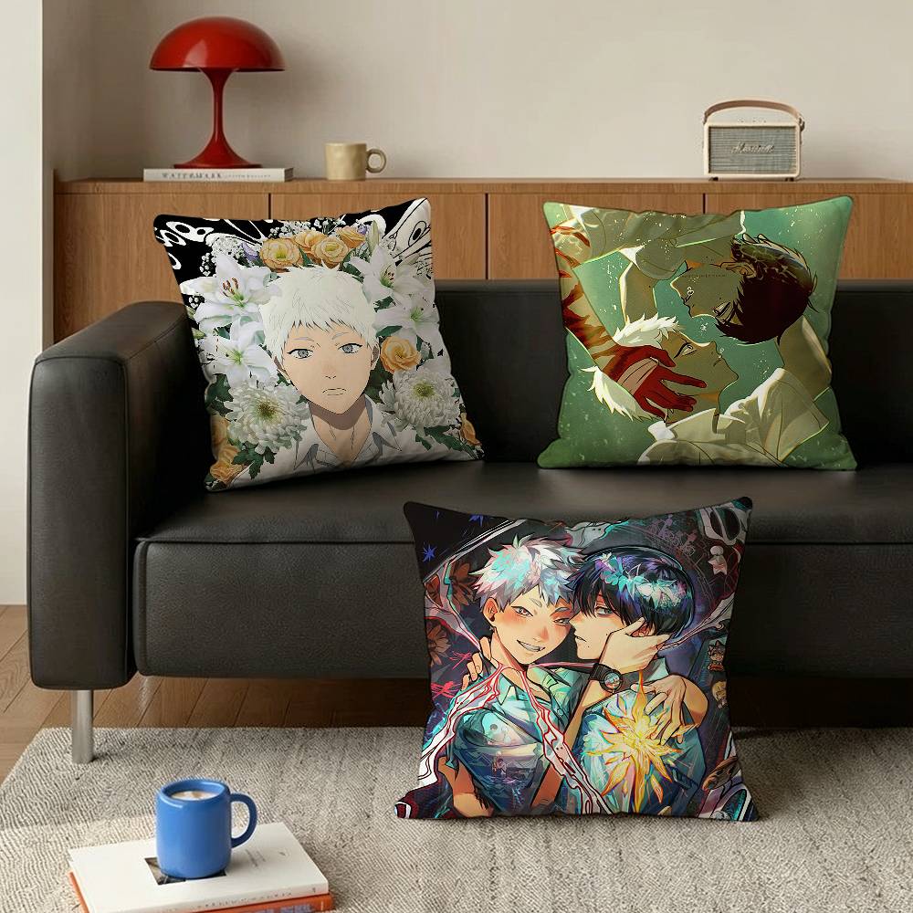 Anime T-The Summer Hikaru Died Various Sizes Square Pillow Case For Car Home Bedchamber Decor