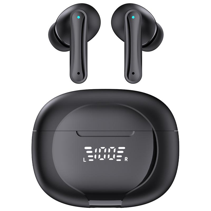 AI-Powered In-Ear Wireless Sports Noise Cancelling Headphones with Digital Display & Long Battery Life