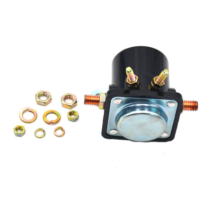 Sw-3 Heavy Duty Starter Solenoid Relay 12V Metal 4 Terminal Starter Solenoid Relay Fit 1set