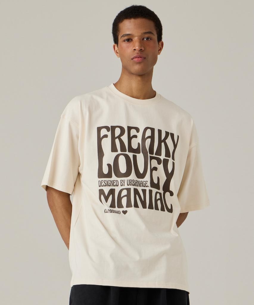 URBANAGE Maniac Oversleeve Short Sleeve Cream