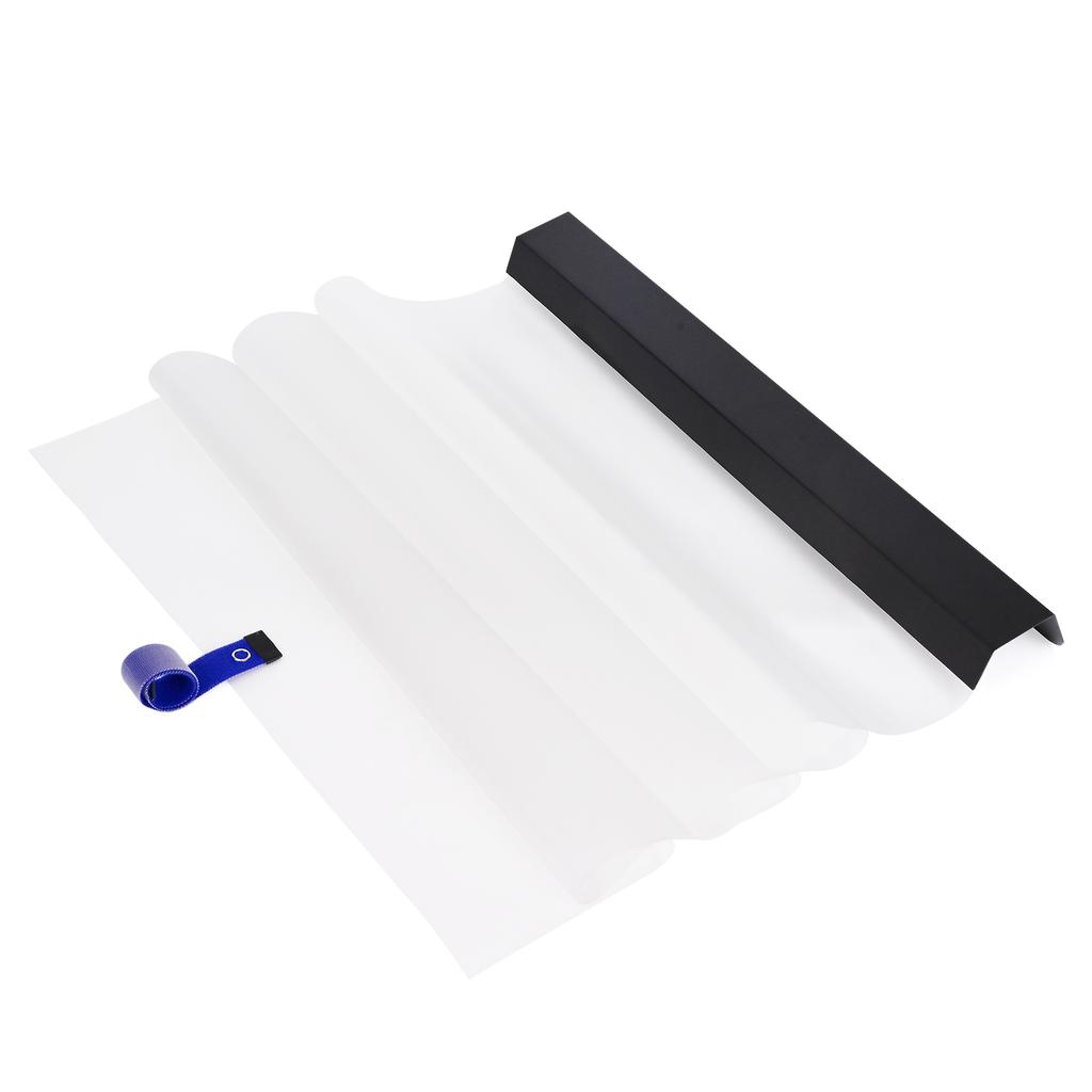 EHDIS Car Door Panel PET Cover Waterproof Gaurd Protection Glass Cleaning Window Film Tint Install Water Shield Sheet 2pcs/Pack
