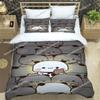 Cute Cartoon Bear Printed Bedding Sets Exquisite Bed Supplies Set Duvet Cover Bed Comforter Set Bedding Set Luxury Birthday Gift
