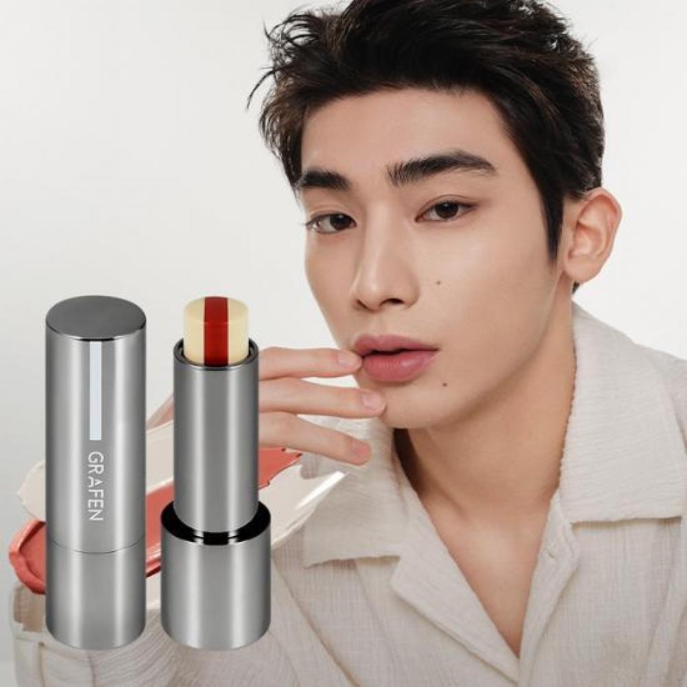 

Графен [общий объем продаж 1,5 миллиона] 2 вида графена Triple Lip Sense Naked Lip Balm TRIPLIP NAKED