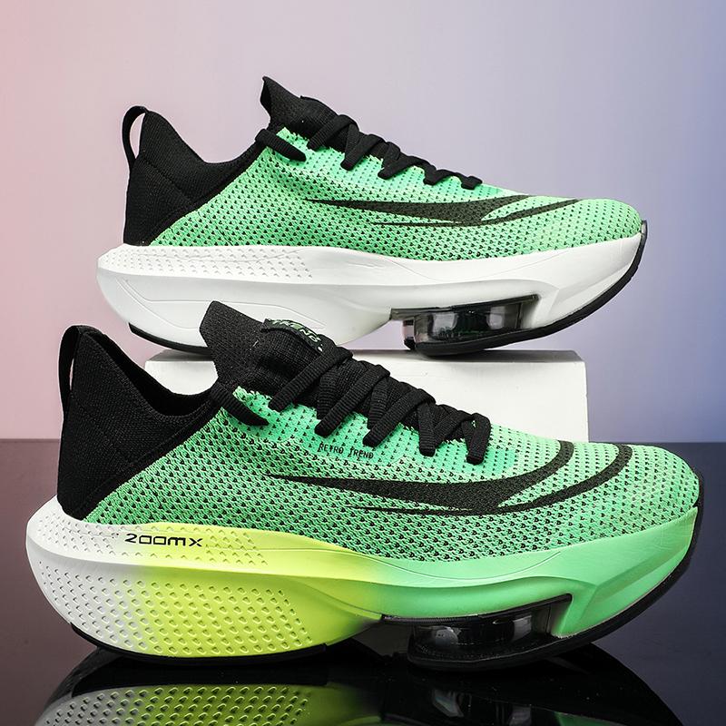 Marathon Air Cushion Muži Sportovní běžecké boty Prodyšné Lehké Dámské Pohodlné Atletické Neklouzavé Karbonové Tenisky