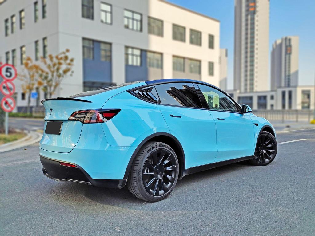 Tesla Model Y Front Lip Bumper & Rear Spoiler Kit