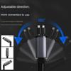 Pentru IPhone Huawei Samsung 100W 4 ÎN 1 Încărcător auto retractabil Cablu USB tip C Cablu de încărcare rapidă Adaptor brichetă X4W3