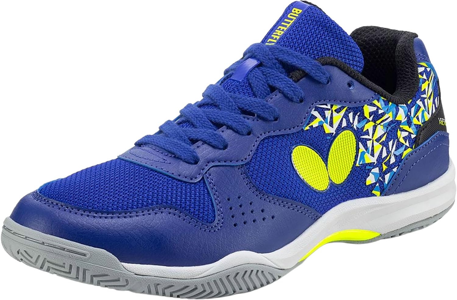 

Butterfly Table Tennis Resoline Bilite Royal Size Shoes, II, Cushioned, Anti-Twist, Blue, 21.5 (93740)